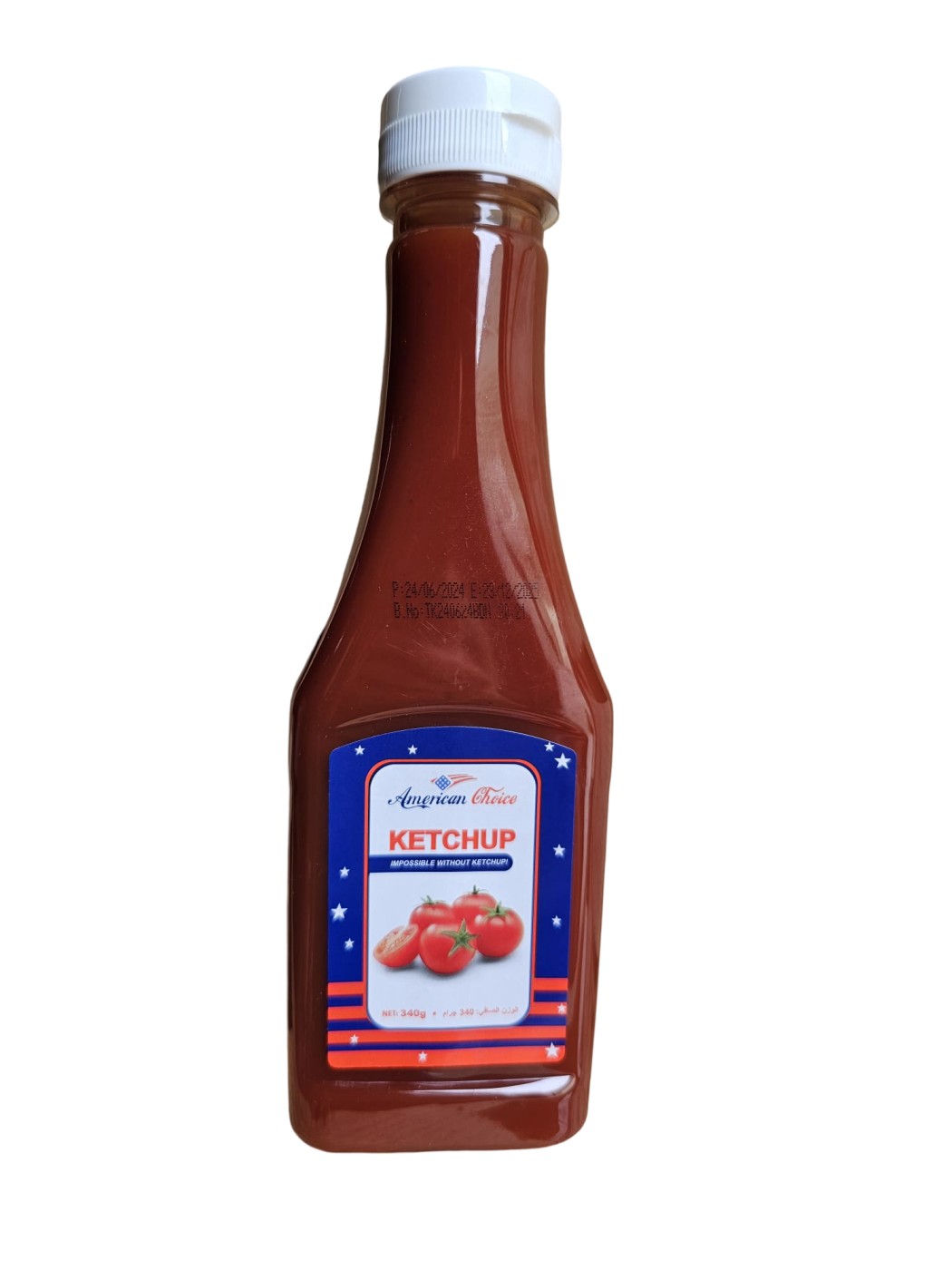 American Choice Tomato Ketchup – 340g Squeeze Bottle | Foodservice Quality, Ideal for Restaurants & Private Label