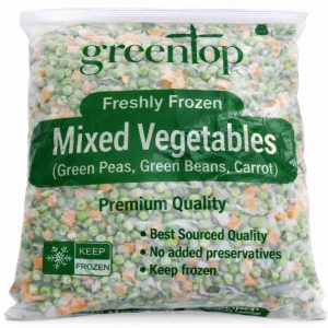 Frozen Mixed Vegetables 3 Way – GreenTop (4 × 2.5 kg) for HoReCa, Privat Label Export