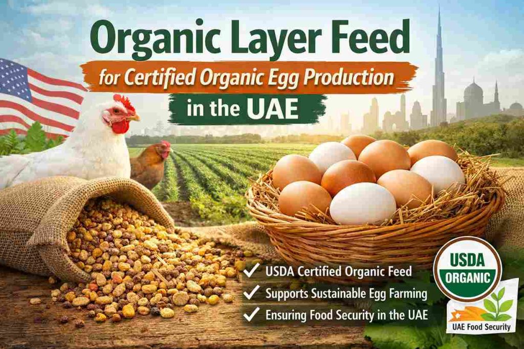 Organic Layer Feed for Certified Organic Egg Production