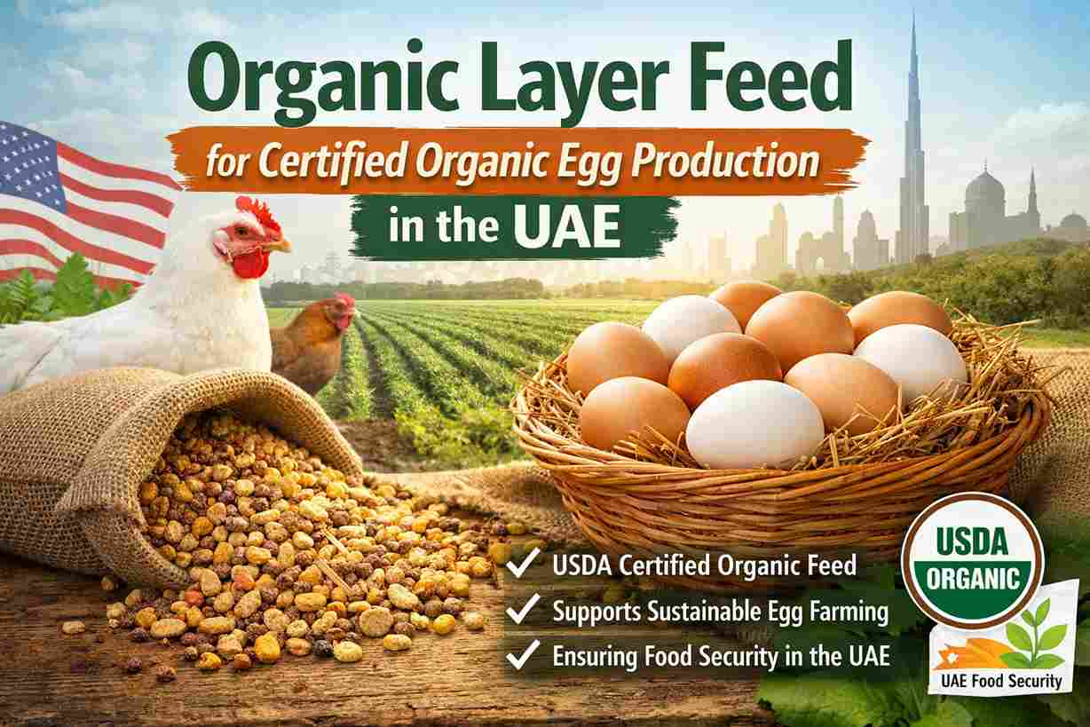 Organic Layer Feed for Certified Organic Egg Production