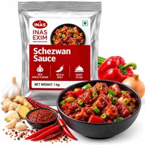Schezwan Ready-to-Use Sauce for restaurants, hotels and HORECA in UAE. 1 kg food service pack ideal for chilli chicken, fried rice, paneer and more.